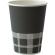 Pappbecher IZZA Kaffeebecher Black & White, PE-beschichtet 350 ml 1 Karton = 800 Stück