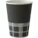 Pappbecher IZZA Kaffeebecher Black & White, PE-beschichtet 350 ml 1 Karton = 800 Stück