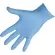 KERBL Nitrilhandschuhe Classic puderfrei unsteril 24 cm lang, blau, Gr. XL 1 Box = 100 Stück