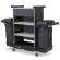 NUMATIC Hotelwagen NKT-2R große Ablage mit Rollo und 2x 100 l Wäschesack
