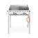 HENDI Grillsystem Green Fire 2 Brenner Profi Line Emaillierte Grillplatte und Grillrost aus Gusseisen GN 1/1, 11,6kW, 740 x 615 x 825 mm