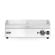 HENDI Grillplatte halb gerillt Kitchen Line 220-240V / 2400W 527 x 404 x 233 mm