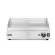 HENDI Grillplatte Profi Line 1/2 glatt 1/2 gerillt 230V / 2400W 550 x 435 x 245 mm 