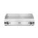 HENDI Grillplatte Profi Line 2/3 glatt 1/3 gerillt 230V / 3500W 720 x 550 x 245 mm