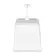 HENDI Pump-Saucenspender 2,5 l, Weiß 230 x 210 x 327 mm  