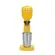 HENDI Milkshake Mixer BPA-frei - Design by Bronwasser Gelb 230V / 400W 170 x 210 x 485 mm 