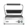 HENDI Kontaktgrill - Panini oben und unten gerillt 230V / 2200W 432 x 396 x 214 mm 