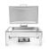 HENDI Chafing Dish GN 1/1 satiniert Profi Line 9 l, 570 x 430 x 290 mm