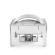 HENDI Chafing Dish GN 1/2 Satiniert Profi Line 4 l, 365 x 370 x 280 mm