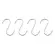 HENDI Fleischerhaken – Set aus 4 Haken 4 Stk, 90 x 4 mm  