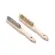 HENDI Drahtbürsten-Set aus Messing und Edelstahl - 2 Stk, 2 Stk, Länge 290 mm  