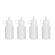 HENDI Mini-Saucenspender – 4er-Set 0,03 l, Transparent Ø 30 x 85 mm