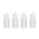 HENDI Mini-Saucenspender – 4er-Set 0,03 l, Transparent Ø 30 x 85 mm  