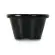 HENDI Auflaufförmchen - 12 Stk, 0,045 l, Schwarz 12 Stk, Ø 60 x 35 mm  