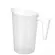 HENDI Messbecher stapelbar 1 l, Ø 124 x 170 mm  