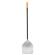 HENDI Pizzaschaufel quadratisch 305 x 1320 mm, Edelstahlblatt