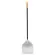 HENDI Pizzaschaufel quadratisch 305 x 1320 mm, Edelstahlblatt  