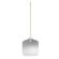 HENDI Pizzaschaufel quadratisch 405 x 1320 mm, Edelstahlblatt