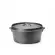 HENDI Gusseisentopf 7,2 l, Schwarz Ø 310 x 155 mm  