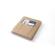 HENDI Einschlagpapier fettdicht Beige 500 Stk, 200 x 250 mm