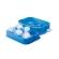 HENDI Eiswürfelform kugelförmig BarUp Blau 180 x 125 x 50 mm