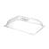 HENDI Deckel Polycarbonat für Eiscreme-Behälter 360 x 250 mm