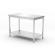 HENDI Mitteltisch mit Ablage – verschraubt Tiefe 600 mm Kitchen Line 1200 x 600 x 850 mm