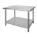 HENDI Arbeitstisch zentral 1400 x 600 x 850 mm  