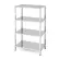 HENDI Lagerregal mit 4 Regalen – verschraubt Kitchen Line 1000 x 600 x 1800 mm 