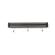 HENDI Messermagnetleiste mit Haken 3 Haken Schwarz Länge 340 mm