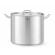 HENDI Gemüsetopf - mit Deckel Kitchen Line 21 l, Ø 320 x 270 mm