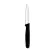 HENDI Gemüsemesser Schwarz Länge 180 mm  