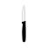HENDI Gemüsemesser spitz Schwarz Länge 192mm