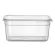 HENDI Gastronorm-Behälter 1/2 Profi Line GN 1/2 9,5 l, Transparent 325 x 265 x 150 mm Temperaturbeständig bis 80°C