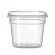 HENDI Gastronorm-Behälter 1/6 Profi Line GN 1/6 2,4 l, Transparent 176 x 162 x 150 mm Temperaturbeständig bis 80°C.