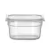 HENDI Gastronorm-Behälter 1/6 Profi Line GN 1/6 1,6 l, Transparent 176 x 162 x 100 mm Temperaturbeständig bis 80°C