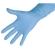 KERBL Nitril Premium Plus Einmalhandschuh 30 cm lang, blau, latexfrei, puderfrei, unsteril, Gr. S 1 Box = 50 Stück