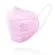 SolidSafety FFP2-Atemschutzmaske mit Ohrenschlaufen pink 1 Box = 5 Stück