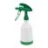 DE WITTE 2-Way Sprühflasche Tex Spray Sprühkopf  360° + Flasche Inhalt 500 ml grün