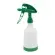 DE WITTE 2-Way Sprühflasche Tex Spray Sprühkopf  360° + Flasche Inhalt 500 ml grün