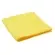 DE WITTE Recycled Soft 100% 38 x 38 cm, gelb 1 Pack = 5 Tücher