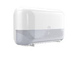 Vorschaubild Video von TORK Doppelrollenspender für Mini Jumbo Toilettenpapier weiß Vorschaubild Video 1 von TORK Doppelrollenspender für Mini Jumbo Toilettenpapier weiß